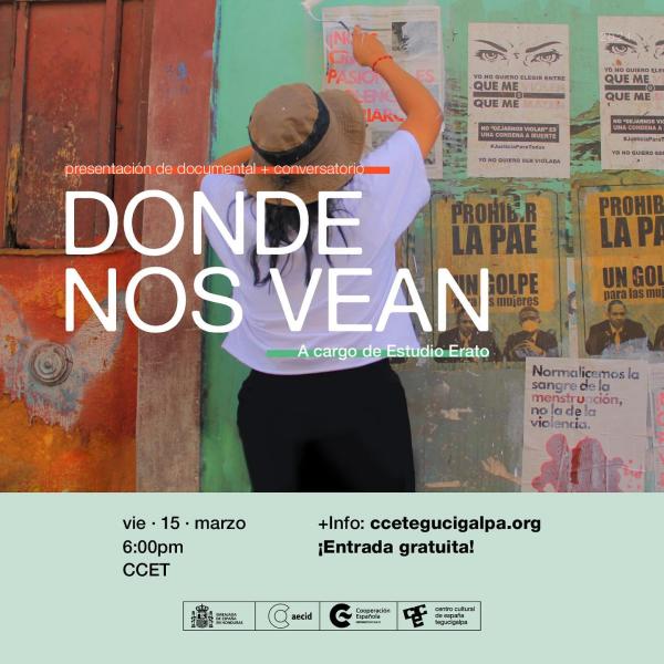 Presentación del documental “Donde nos Vean”