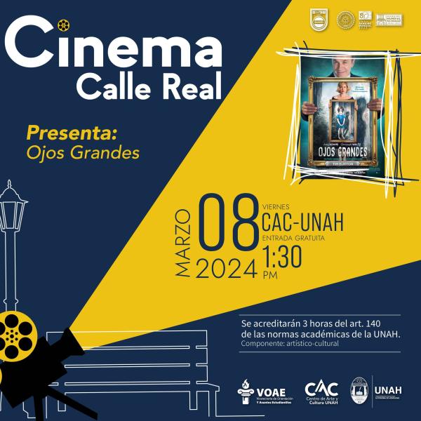 Cinema Calle Real presenta “Ojos Grandes” 
