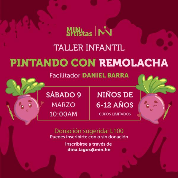 Taller Infantil: Pintar con remolachas