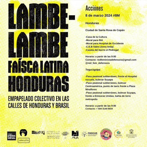 Proyecto Lambe-Lambe Faísca Latina -Edición II 
