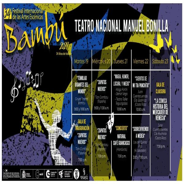 Agende su programación del Festival Bambú
