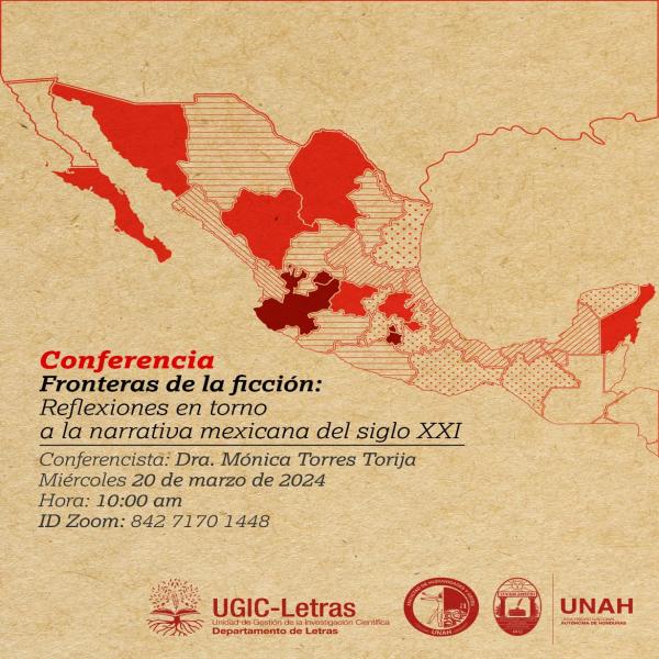 Conferencia: “Fronteras de la Ficción: Reflexiones en torno a la Narrativa Mexicana del Siglo XXI” 