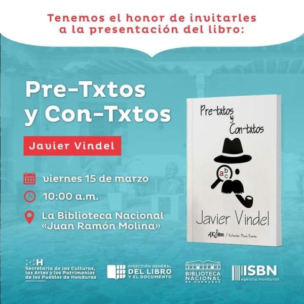 Presentación del libro "Pre-Txtos y Con-Txtos" de Javier Vindel