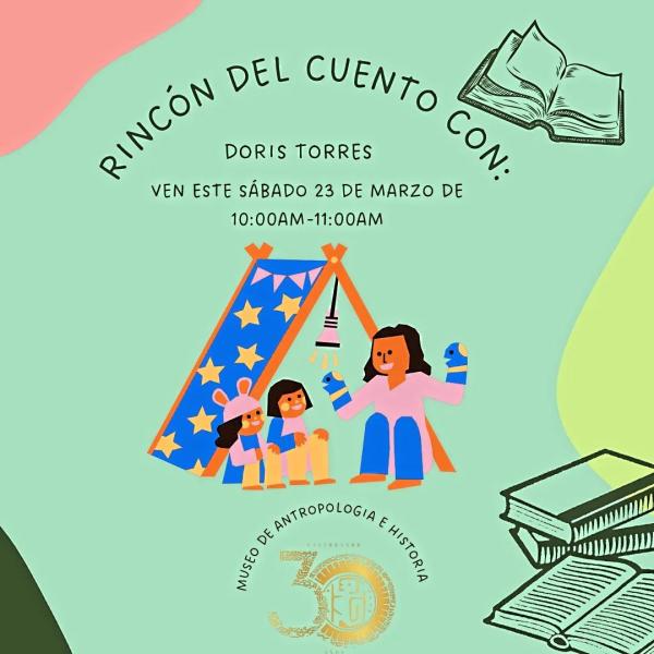 Te esperamos con tus niños y niñas en nuestro Rincón del Cuento
