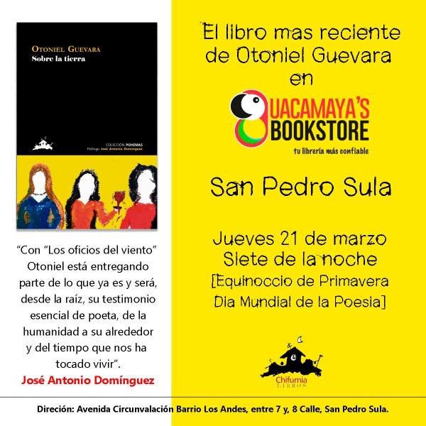 Presentación del Libro: Equinoccio de Primavera de Otoniel Guevara 