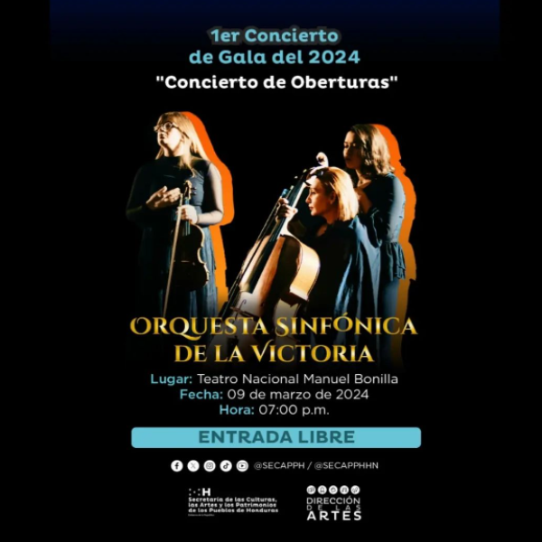  Orquesta Sinfónica de la Victoria: Primer Concierto de Gala del 2024 "Concierto de Oberturas"