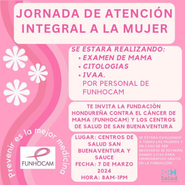 Jornada de atención integral a la mujer