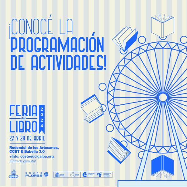 Programación de la Feria del Libro en el Redondel