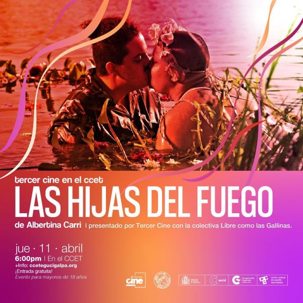 Noche de Tercer Cine en el CCET: “Las hijas del Fuego”