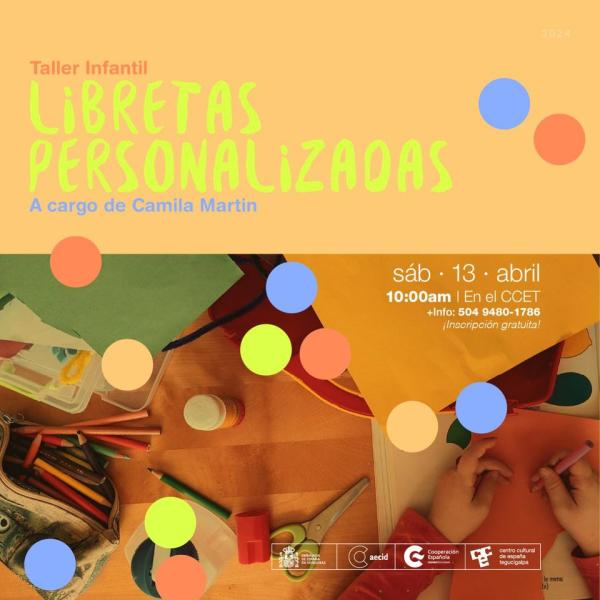 Taller Infantil de Libretas Personalizadas