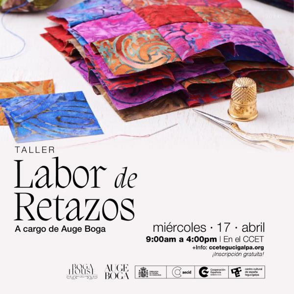 Creá, reciclá y costurá en nuestro taller “Labor de Reatazos”