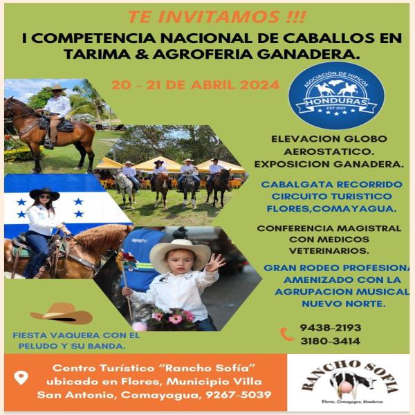 I Competencia Nacional de Caballos en Tarima & Agroferia Ganadera 