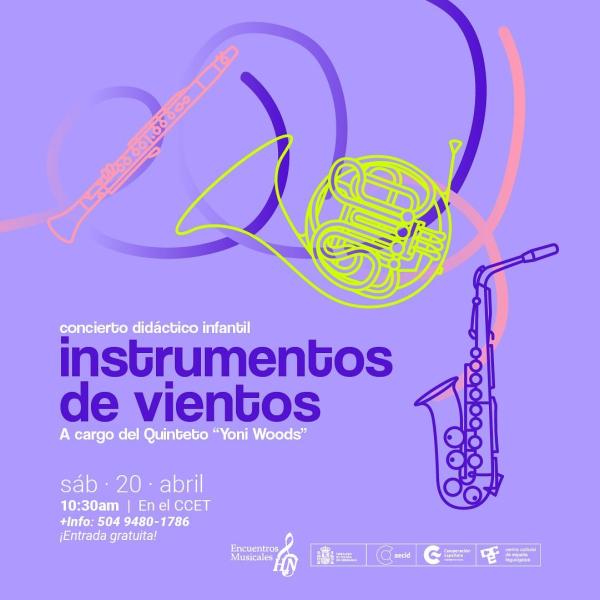 Concierto Didáctico Infantil: Instrumentos de Vientos 