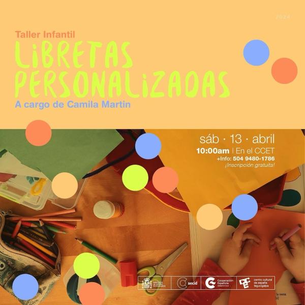 Taller Infantil de Libretas Personalizadas 