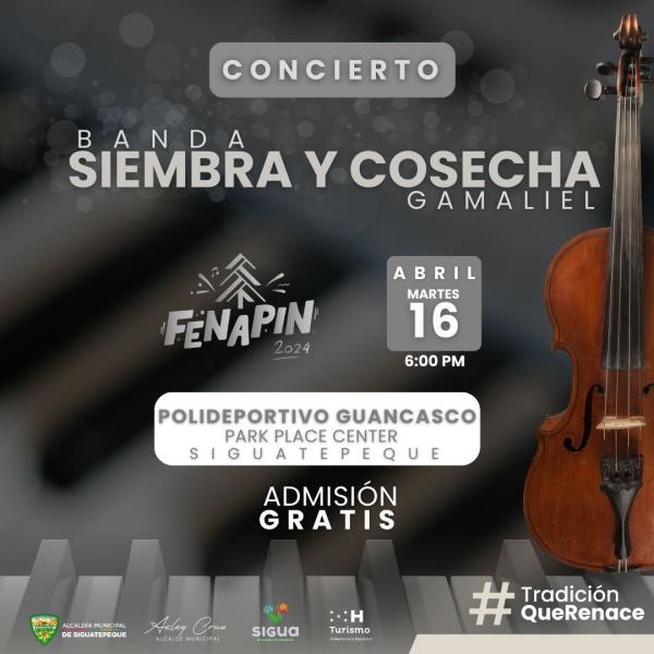 Concierto: Banda Siembra y Cosecha-Gamaliel