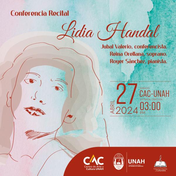 Conferencia Recital en honor a la compositora y maestra de música, "Lidia Handal"