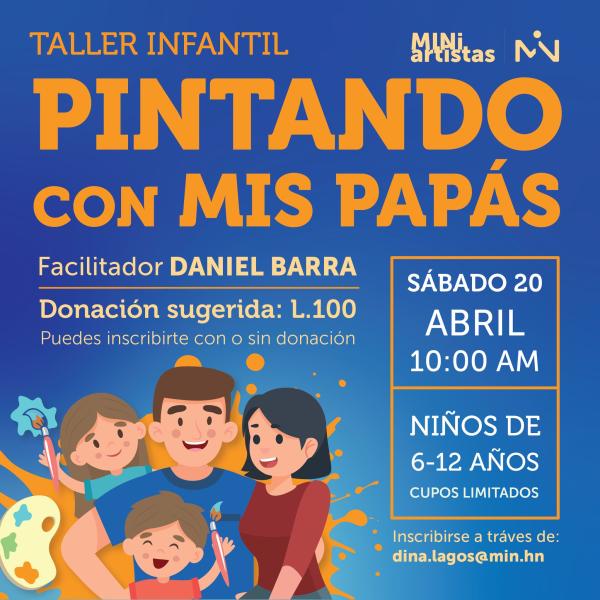Taller Infantil: Pintando con mis papás 