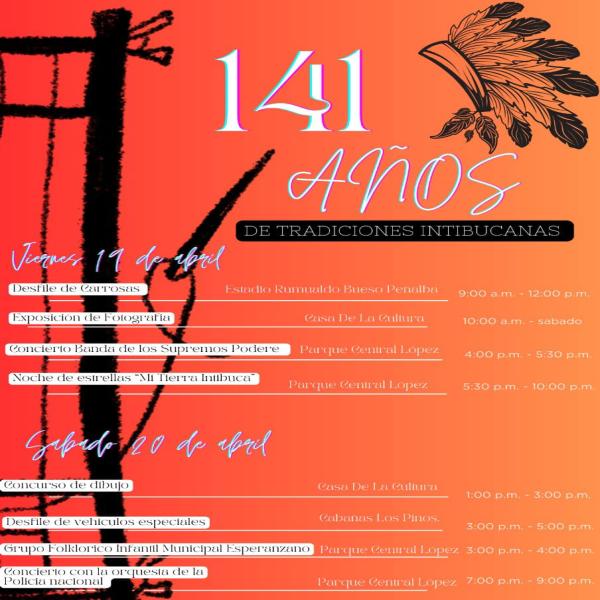 141 años de tradiciones intibucanas 