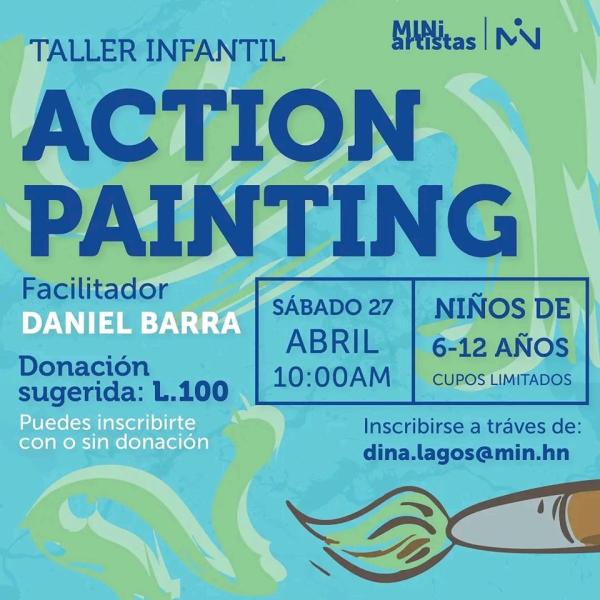 Taller Infantil: Action Painting