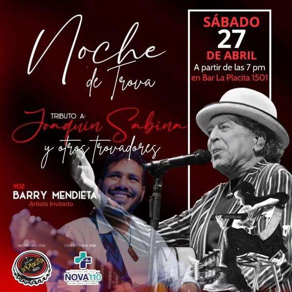 Noche de Trova: Tributo a Joaquín Sabina y otros trovadores 