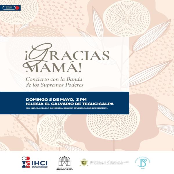 Concierto Banda de los Supremos Poderes: “Gracias Mamá” 