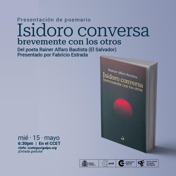 Presentación del poemario “Isidoro conversa”