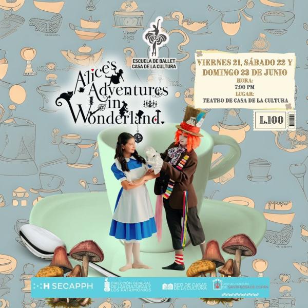 Recital: “Las Aventuras de Alicia en el País de las Maravillas”