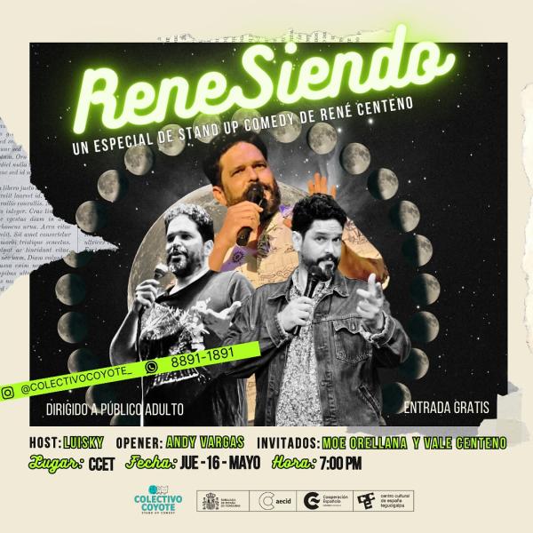 Prepárate para una noche de comedia en el CCET