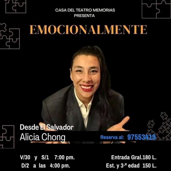 Presentación del espectáculo "Emocionalmente"