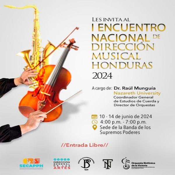  I Encuentro Nacional de Dirección Musical Honduras 2024
