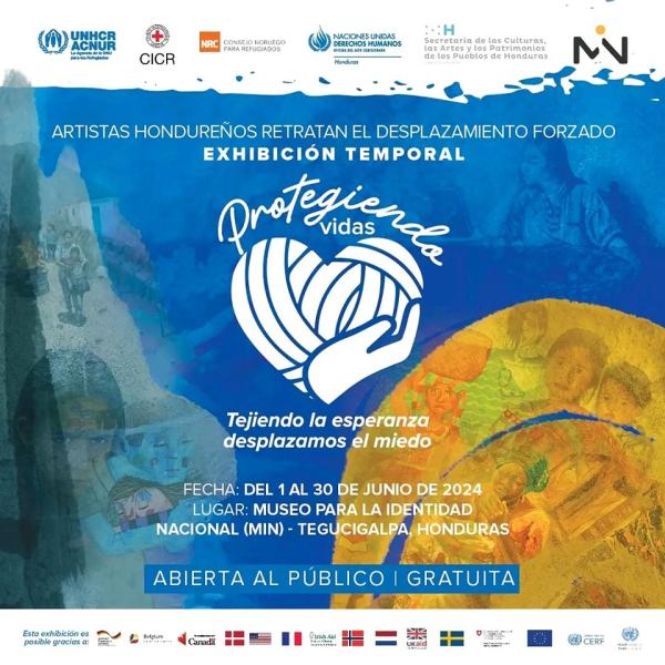 Exhibición temporal "Protegiendo vidas, tejiendo la esperanza desplazamos el miedo"