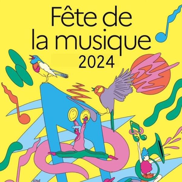 Celebración de la "Fête de la Musique 2024"