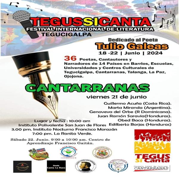  Festival Internacional de Literatura Tegussicanta
