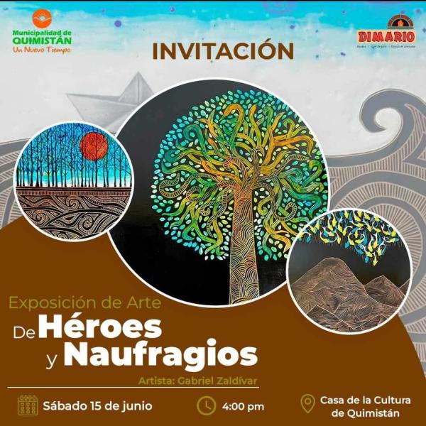 Exposición de Arte de Héroes y Naufragios 