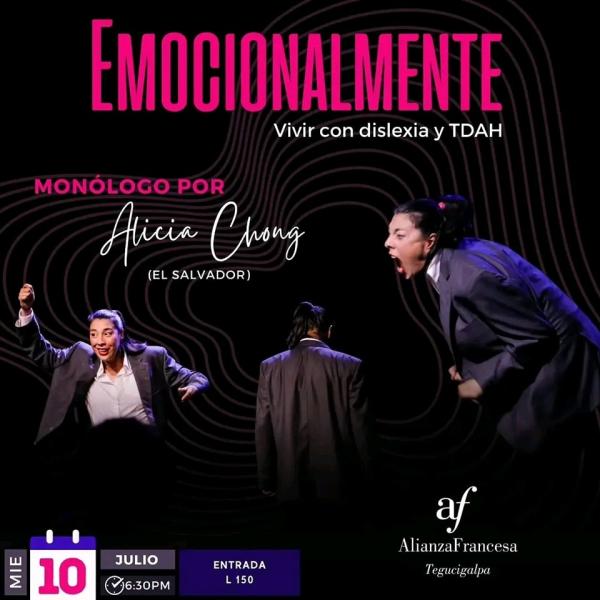 Monólogo teatral: ¿Conoces el TDAH y la dislexia?