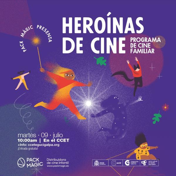 CCET presenta “Heroínas de cine”