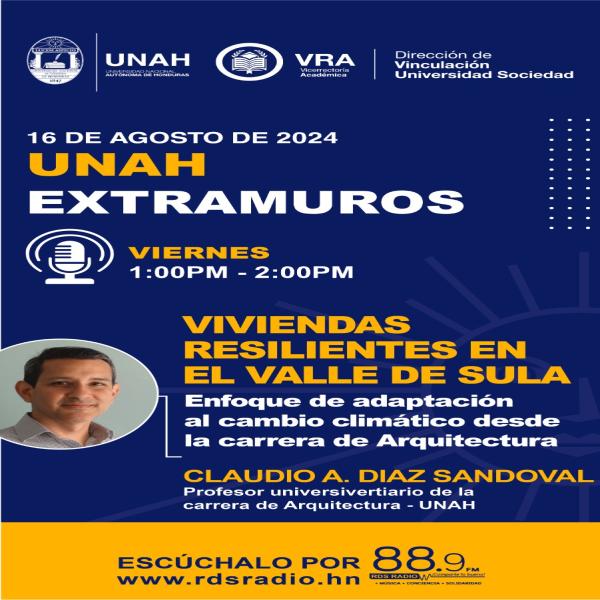 #UNAHExtramuros: Viviendas resilientes en el Valle de Sula, en un enfoque de adaptación al cambio climático desde la carrera de Arquitectura 