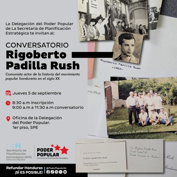 Conversatorio: Rigoberto Padilla Rush