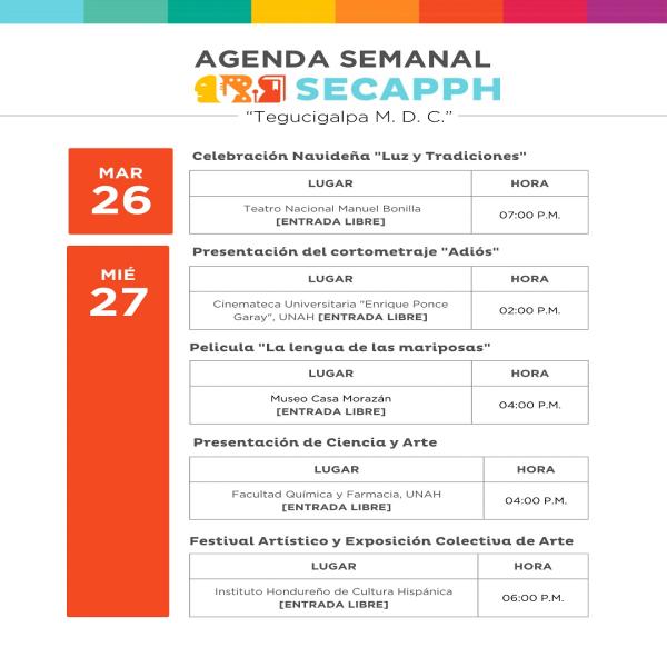 Agenda SECAPPH 