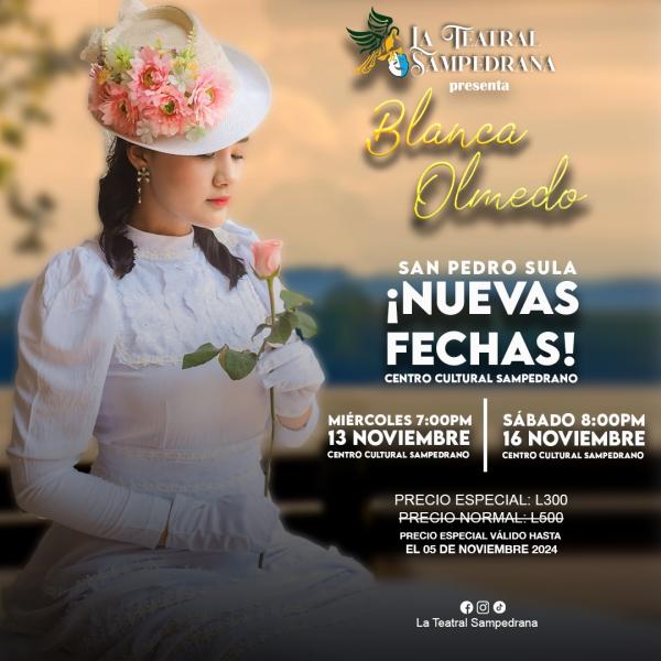Presentación de la obra: Blanca Olmedo 