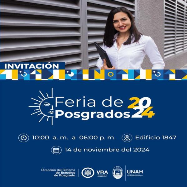 Feria de Posgrados UNAH 2024