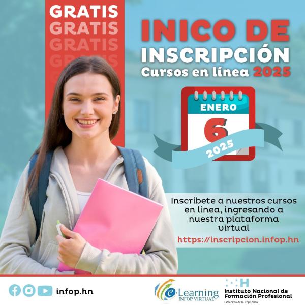 INFOP: Cursos modalidad virtual