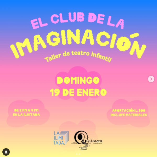 Taller Infantil: El club de la imaginación 
