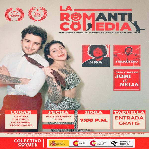 “Romanticomedia”, un show de stand-up comedy