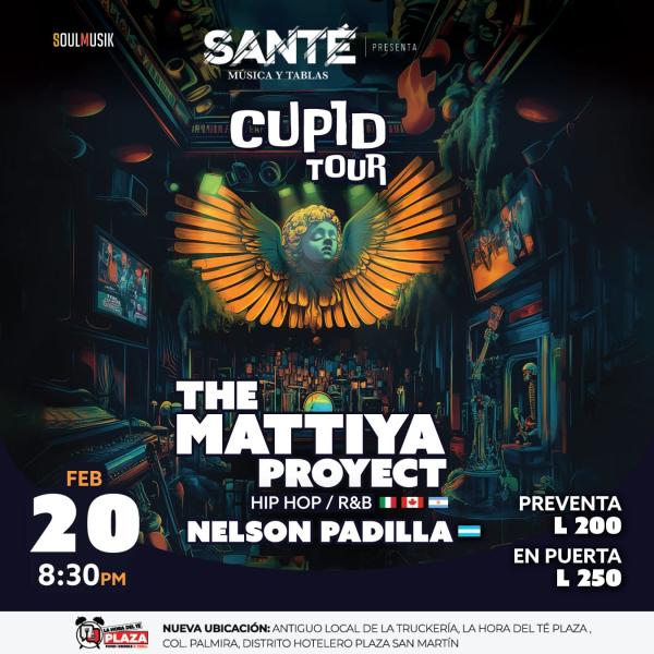 Cupid Tour con The Mattiya Project y Nelson Padilla 
