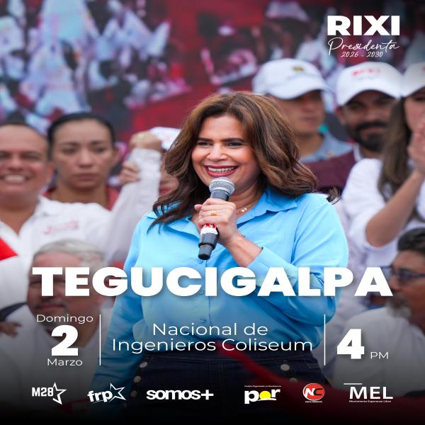 Rixi: Cierre de campaña – TGU 