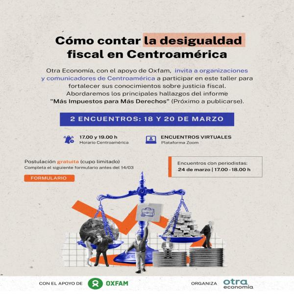 Taller "Cómo contar la desigualdad fiscal en Centroamérica"