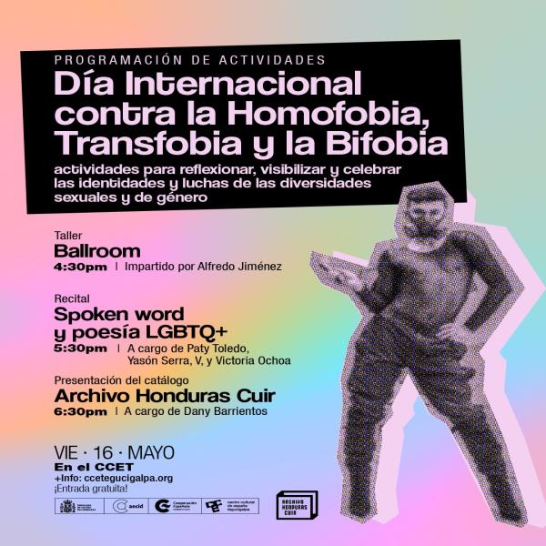 Actividades: Día Internacional contra la Homofobia, la Transfobia y la Bifobia 