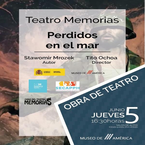 Presentación de la obra: Perdidos en el mar 
