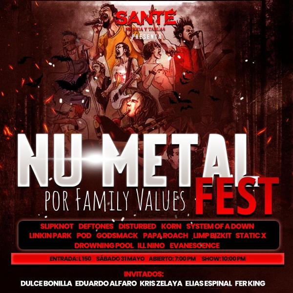 NU METAL FEST: Una noche llena de riffs pesados, beats explosivos y energía brutal